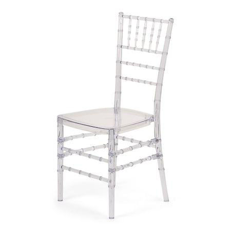 Atlas Commercial Products Clear Chiavari Resin Chair RCC4CLRZ